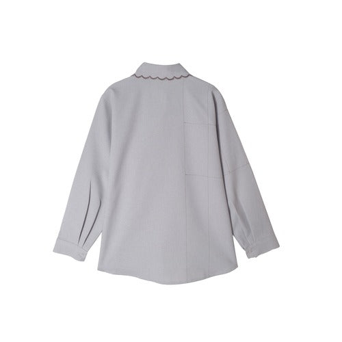 DAYCLOTH SKY SCALLOP SHIRT