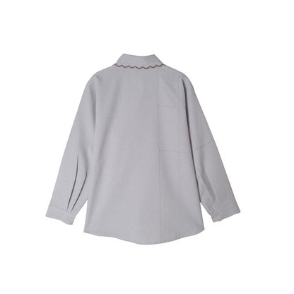 DAYCLOTH SKY SCALLOP SHIRT