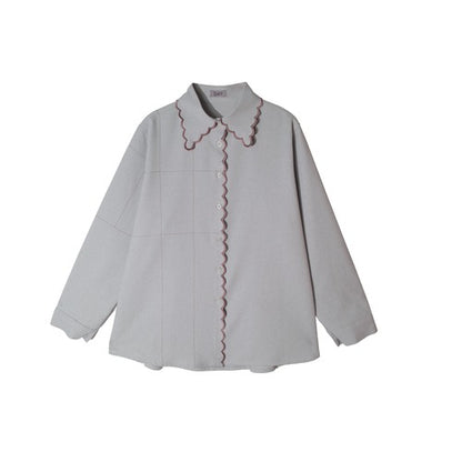 DAYCLOTH SKY SCALLOP SHIRT