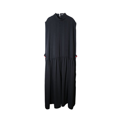 RASHAWL BASIL SIDE SLIT DRESS