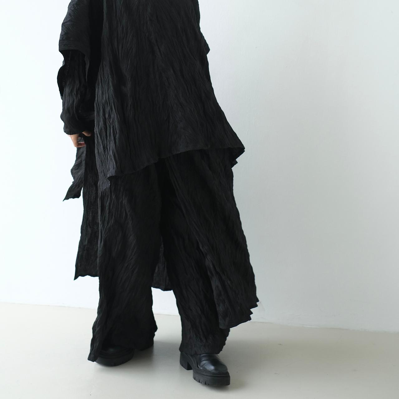 EARLY BIRD PRE ORDER RASHAWL NYMP LAYERED PANTS BLACK