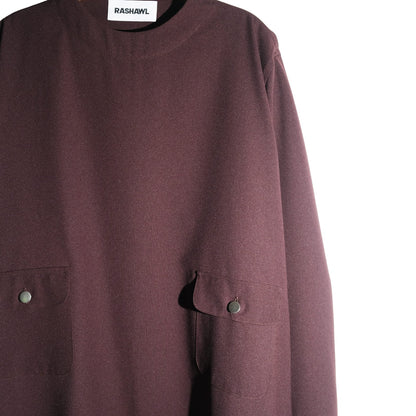 PRE ORDER RASHAWL GUELIZ POCKET LONG MIDI DRESS